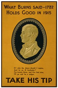 Was Burns 1782 sagte, gilt auch 1915. Nehmen Sie seinen Tipp, ca. 1915 von Unknown